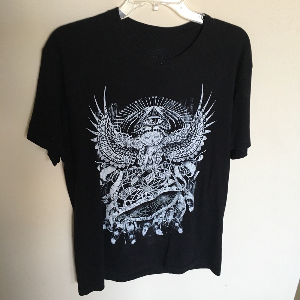 DBH graphic tee owl eye American Indian